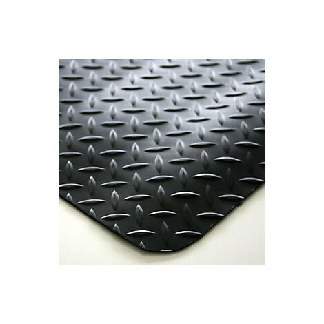COBA  Stuoia antiaffaticamento DECKPLATE  misura fissa  nero 