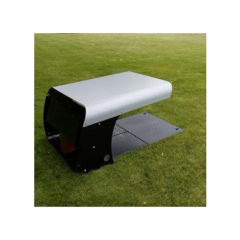 Cobertizo de aluminio compatible con el robot cortacésped ALKO SOLO 700 - AMBROGIO L 15