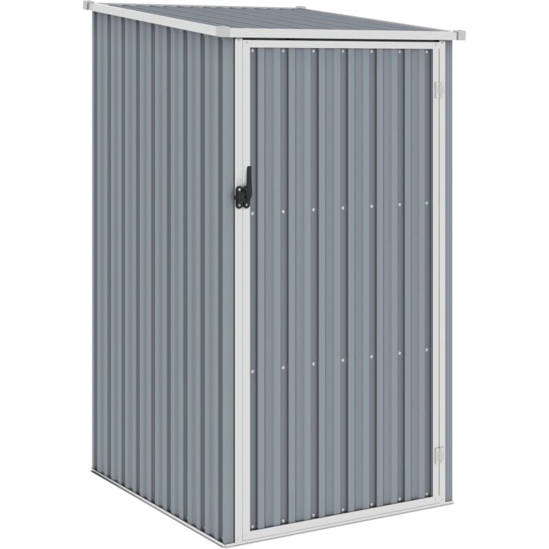 

Cobertizo de jardín gris acero galvanizado 87x98x159 cm - Gris - Vidaxl