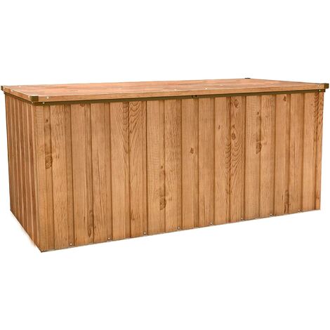 COBERTIZO METAL JARDIN 1,7 MARRON 770 LTS DURAMAX