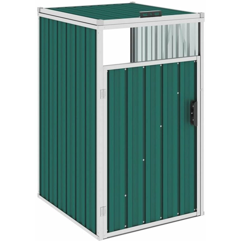 

Cobertizo para contenedor de basura acero 72x81x121 cm