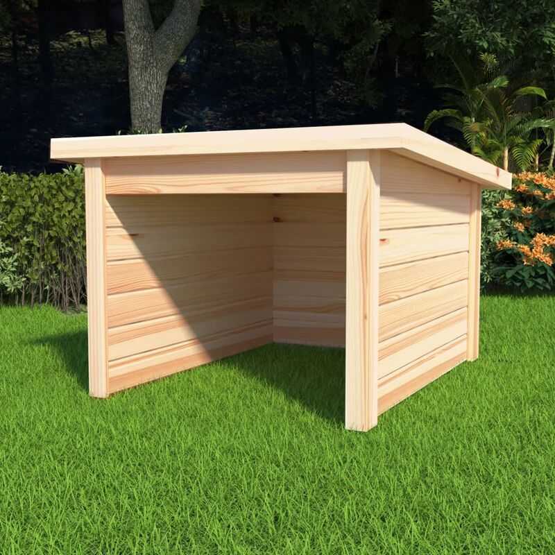 

Cobertizo para cortacesped madera maciza de pino 92x104x59,5 cm