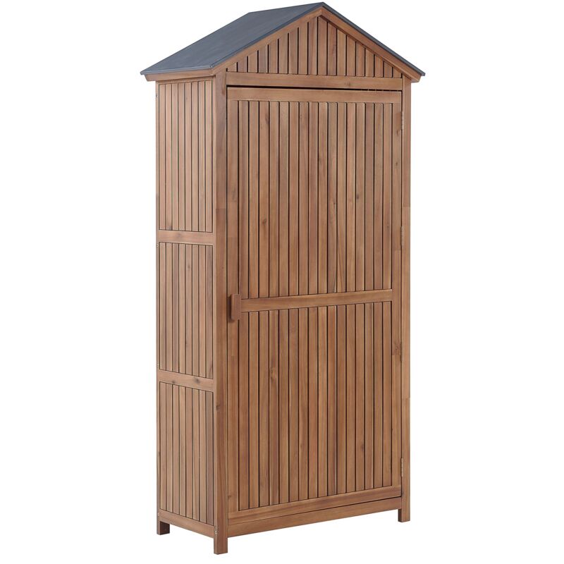 

Beliani - Cobertizo para herramientas de madera SAVOCA