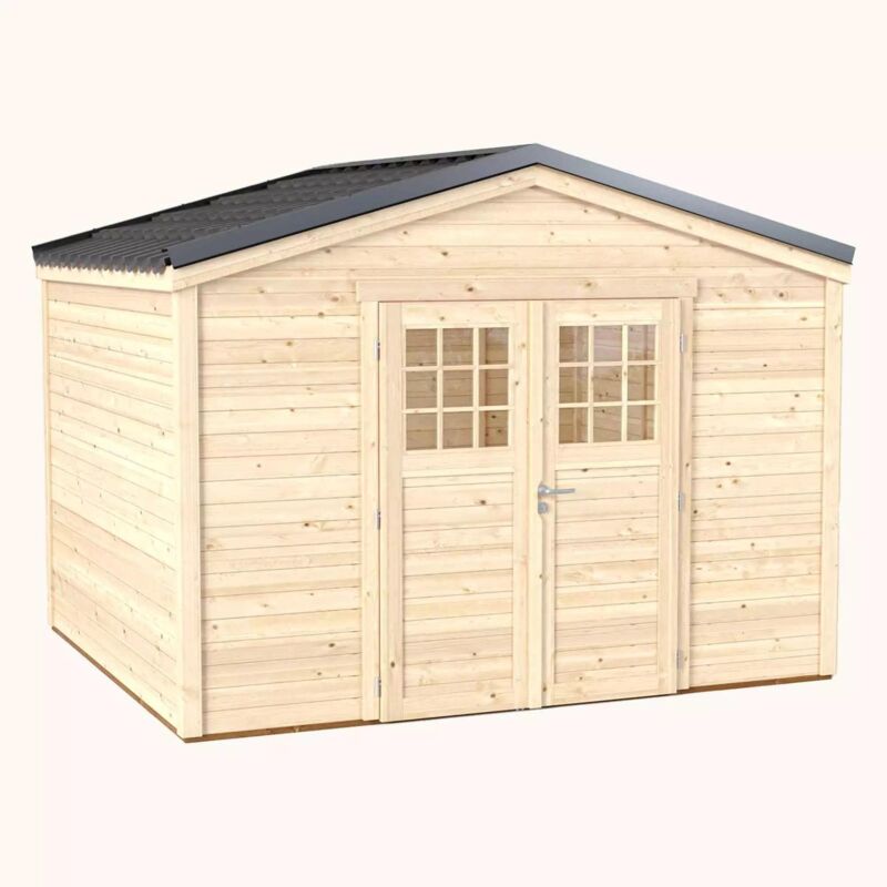 

Forest Style - Cobertizo SHELTY+ 9m2 353,5x293,6xH201/256cm