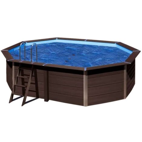 Cobertor de burbujas de verano 400 µ para piscinas de composite 5,24 x 3,86m Gre Pools
