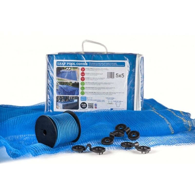 Malla Para Piscina 4X4M Leaf Pool Cover