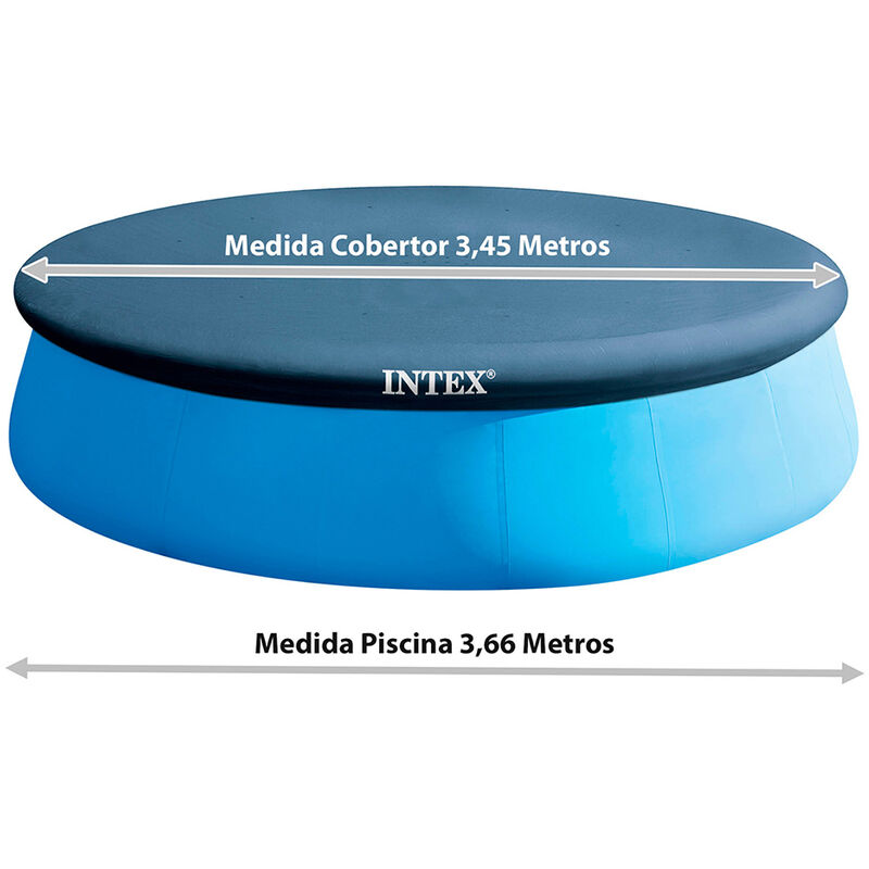 Lona De Cobertura Intex 3,66 M Ø 3,66 M