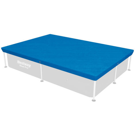 Cubierta de piscina tubular de lona de polietileno para piscina de 221x150 cm