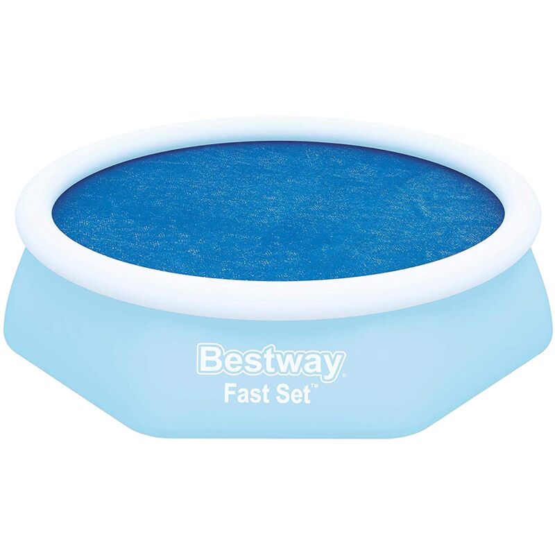 

Bestway - Cobertor Solar Para Piscinas Fast Set Ø 244 cm.