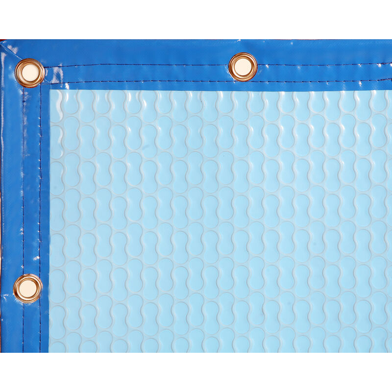 

Cobertor Térmico con refuerzo en todo el contorno 500 micras GeoBubble Cool Guard para piscina de 5 x 6,5 metros