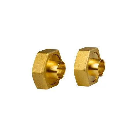Cobre 28 accesorios de unión ambos