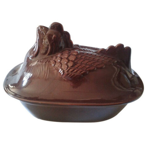 Cocedor de pollo con tapa de 38x21 cm Bruna Coli