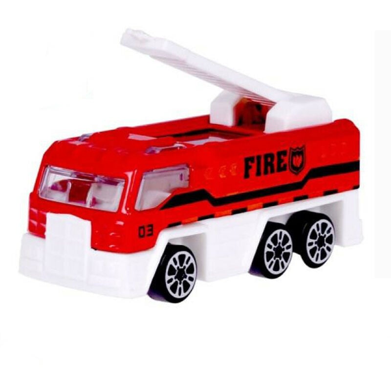 

Coche Bomberos Retroceso Metal Surtido