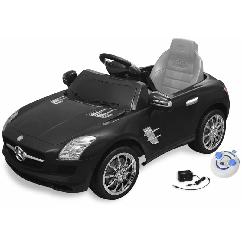 

Coche correpasillos eléctrico SLS AMG 6 V Negro