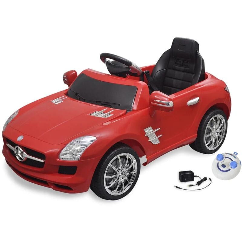 

Coche correpasillos eléctrico SLS AMG con mando a distancia, 6 V, Rojo