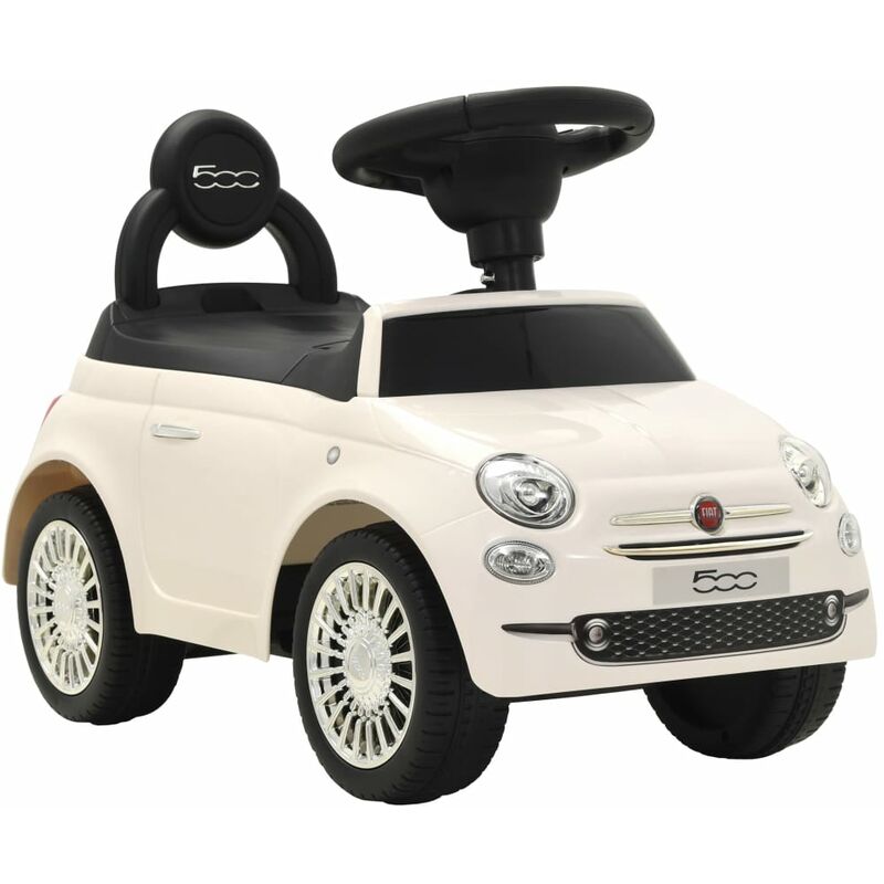 

Coche correpasillos Fiat 500 blanco