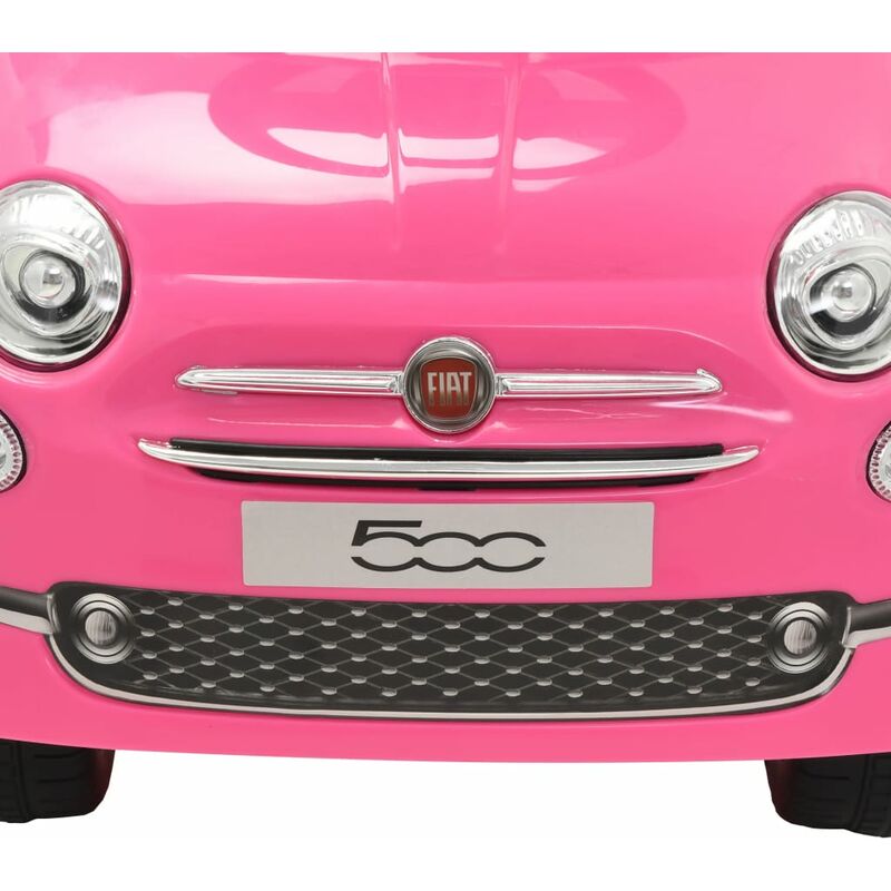 

Coche correpasillos Fiat 500 rosa