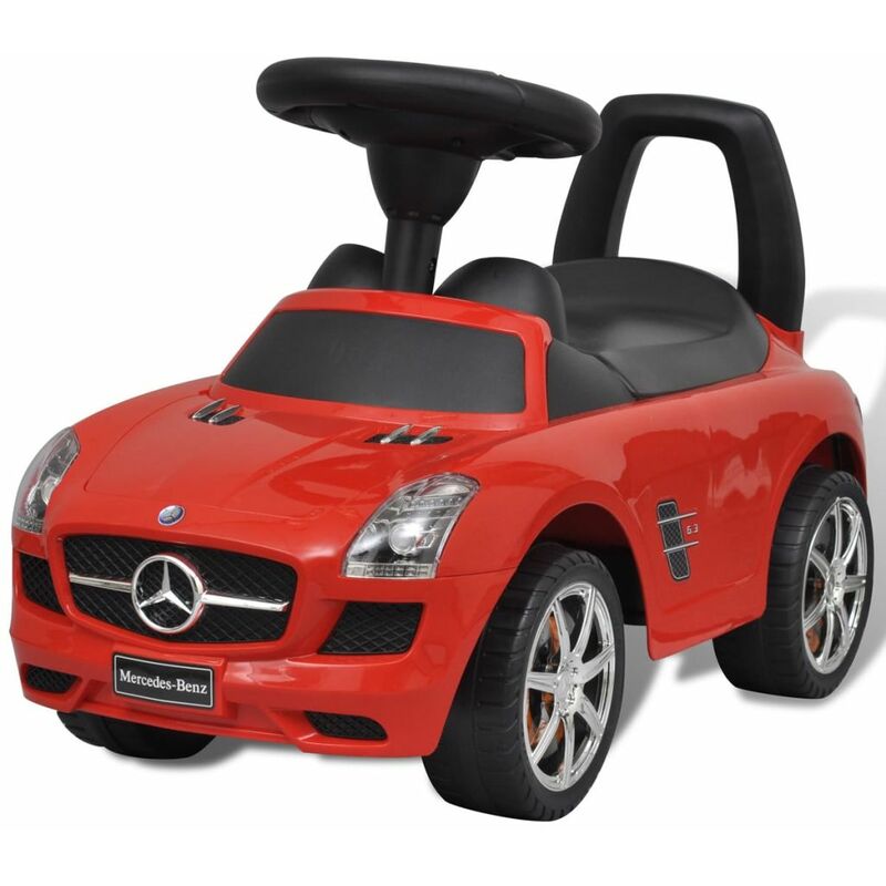 

Coche correpasillos para niños Mercedes Benz rojo