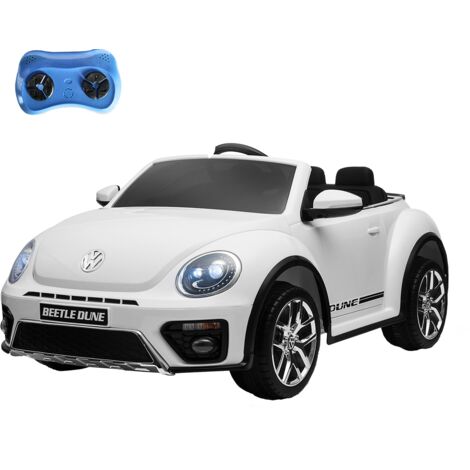 main image of "Coche de bateria 12V para niños Volkswagen Beetle mando control remoto +3 años"