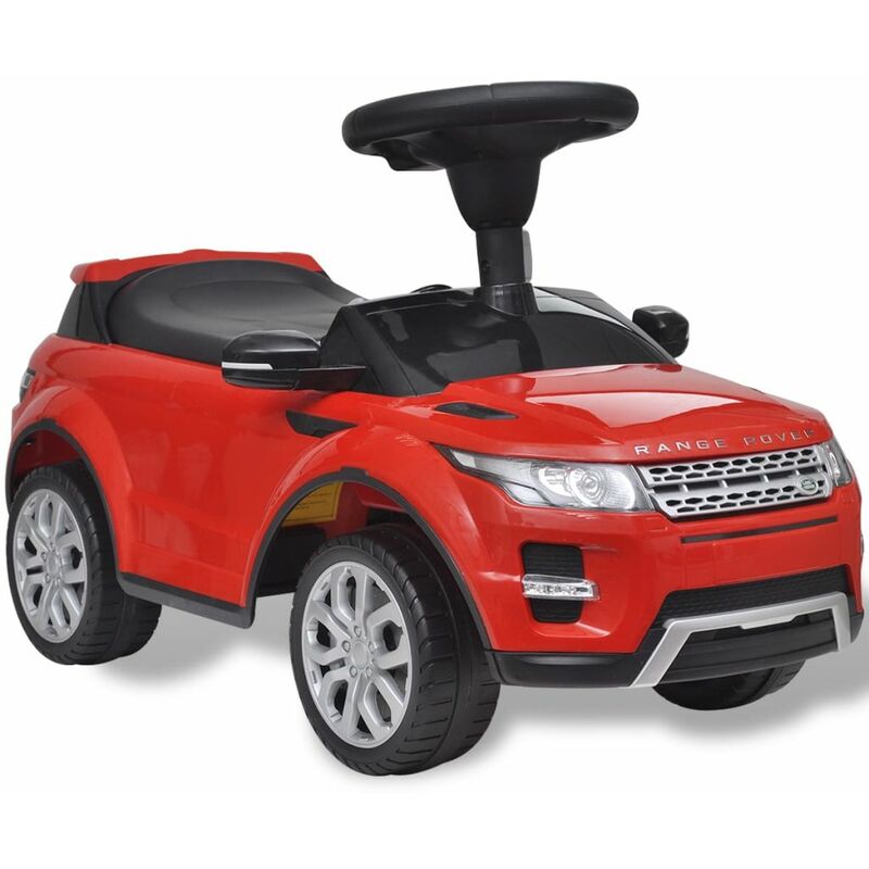 

Coche de juguete rojo con música, modelo land rover 348 - Rogal