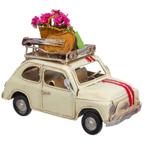 Coche de metal multicolor 15x7.5x11