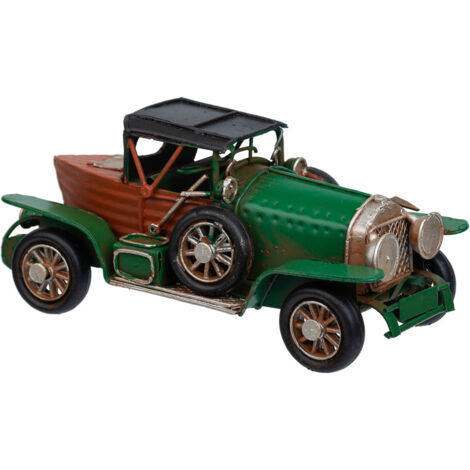Coche de metal verde 16x7x7