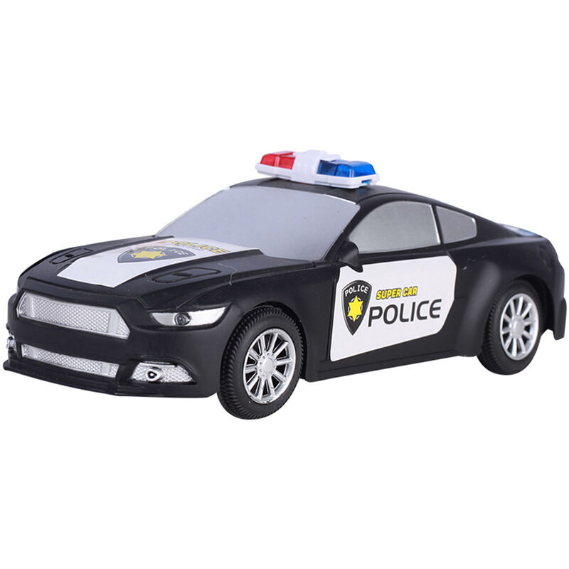 

Coche eléctrico de simulación para niños, puesto de regalo, rodaje, música ligera, luminosa, Coche de policía Universal Mustang Light and Music 2210-1