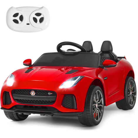 Coche eléctrico 1075 x 66 x 50 cm para niños de 3 a 8 años con mando a distancia y dispositivo de arranque lento en color rojo PP 200014714