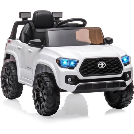 Coche eléctrico infantil 12V – 2 modos de conducción, luces LED, música, 3,5 km/h – 3-6 años