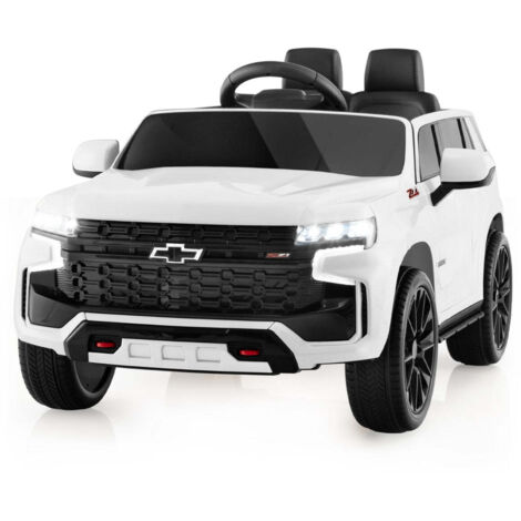 Coche eléctrico infantil 68 x 104 x 53 cm arranque con un solo toque máxima seguridad diseño contemporáneo PP blanco 200013723