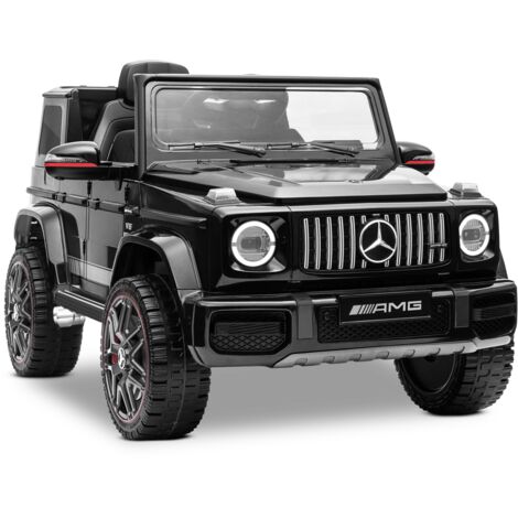 Coche eléctrico Mercedes-Benz G63 AMG BLACK bateria 12V niños +3 años - Playkin