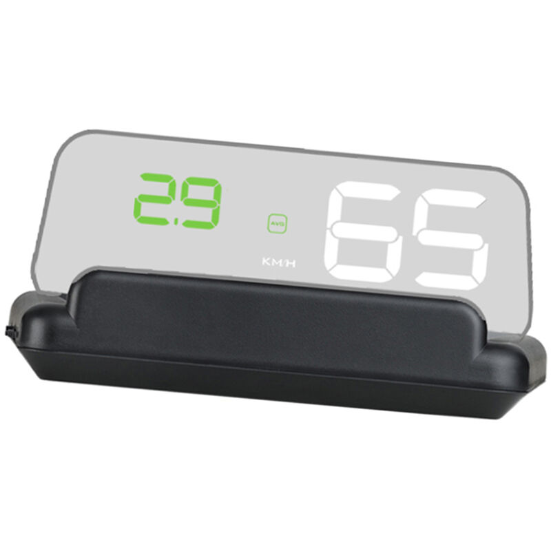 

Coche HUD Display, Head Up Display de alta definicion del velocimetro del coche herramienta de diagnostico OBD II Codigo de fallo Eliminacion de