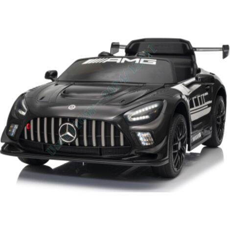 Coche infantil juego de 1 eléctrico 115 x 66 x 44 cm mando a distancia para padres seguridad óptima diseño moderno en PP negro 200014667