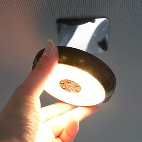 Coche Interior LED Luz Vehículo Cúpula Techo Techo Lectura Tronco Luz Lámpara USB