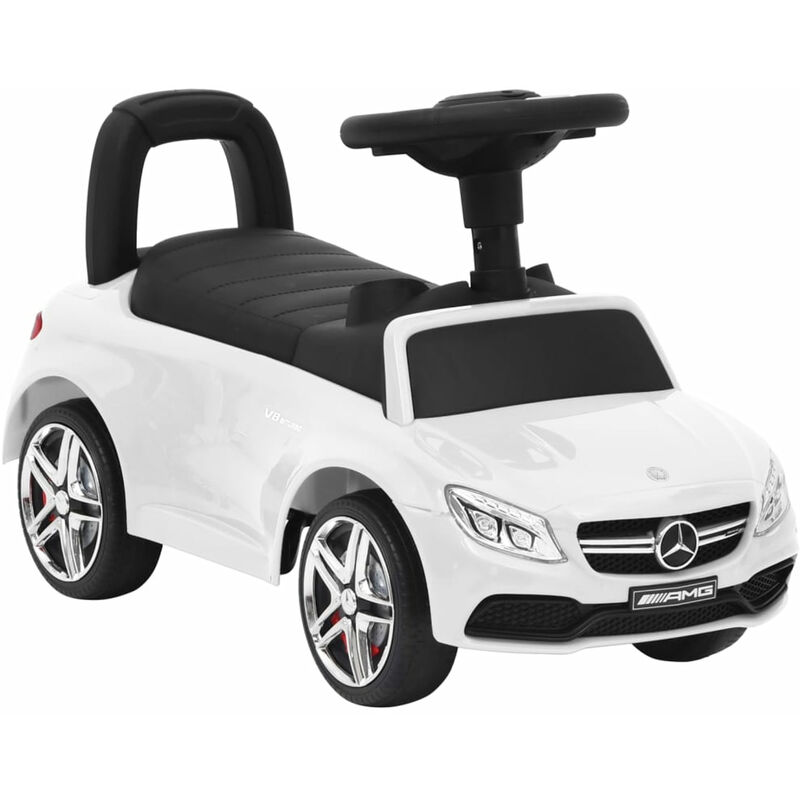 

Coche para ninos Mercedes Benz C63 blanco