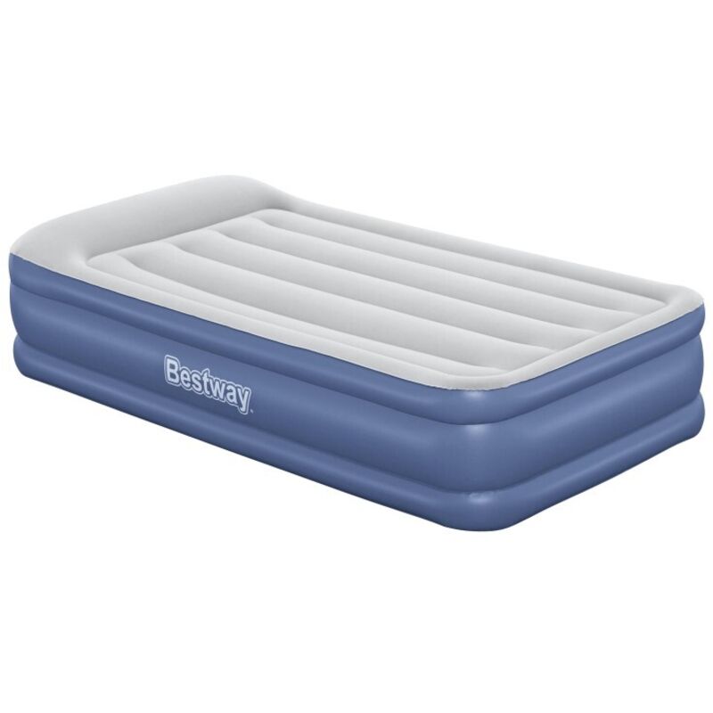 Bestway - Lit gonflable 1 place 191 x 97 x 46 cm avec pompe électrique intégrée