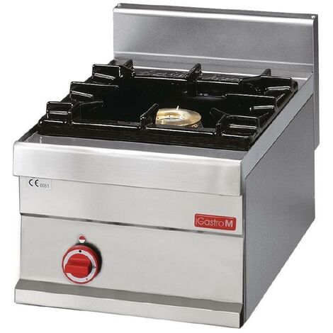 Cocina a gas de un quemador PG/40 P línea 650 Gastro M GN054