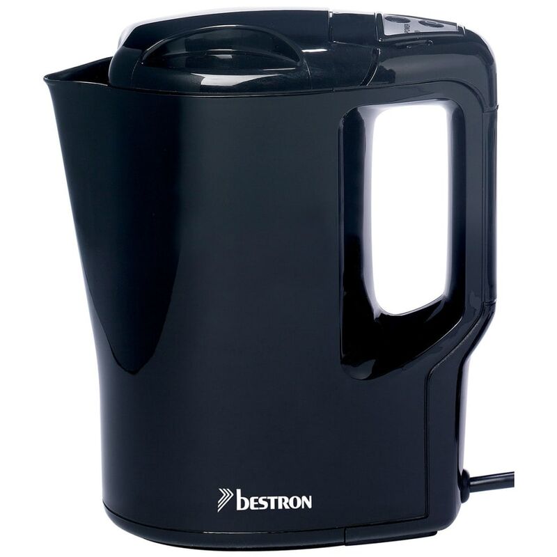 

Bestron Hervidor de agua eléctrico 0,9 L 500 W negro AWK810 - Negro
