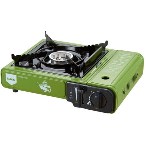 Cocina de gas butano/propano outer start verde 2300 w
