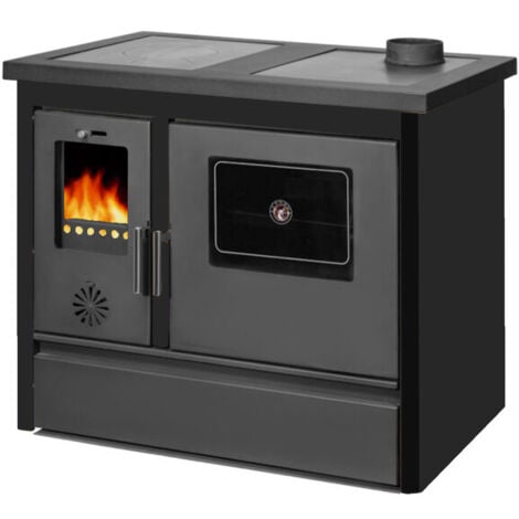 Cocina de leña con horno Tamara Sannover  Varios colores disponibles