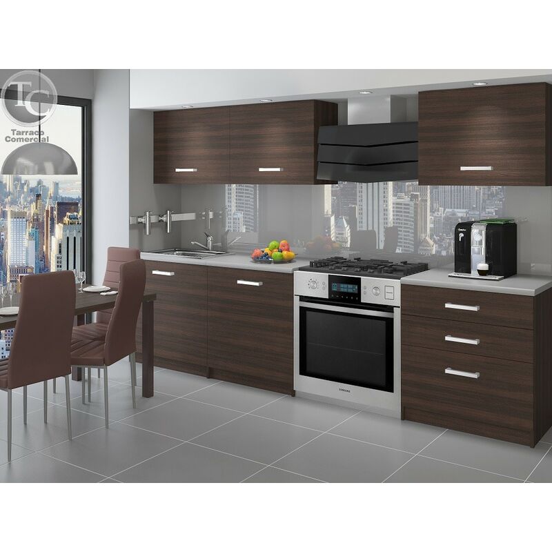 

Muebles De Cocina - Neptuno 180 Cm Castaño