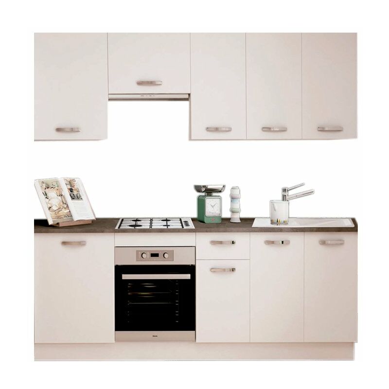 

Meka Block - Cocina en kit Meka blanco 240cm