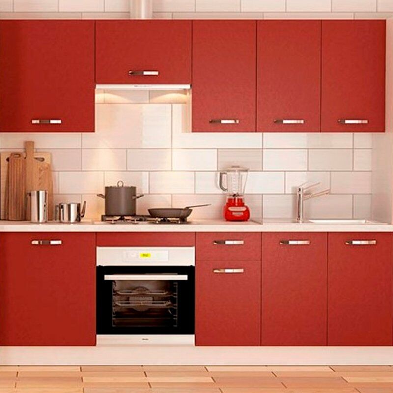 

Meka Block - Cocina en kit Meka burdeos 240cm