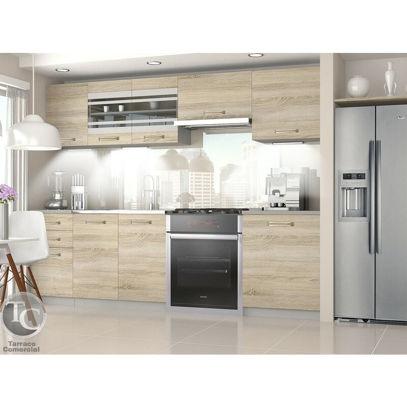 

Muebles De Cocina - Marika 240 Cm Sonoma