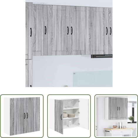 Cocina -  Mueble de Cocina Gris Sonoma 80 x 31 x 80 cm