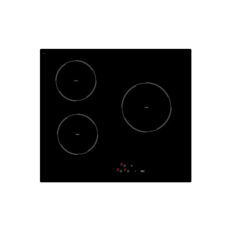 

Frionor - Cocina vitrocerámica sensible de 3 zonas, 590x520mm