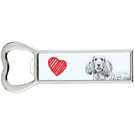 Cocker Spaniel anglais - Décapsuleur chien, ouvre-bouteille personnalisé, cadeau unique pour homme par Art-Dog