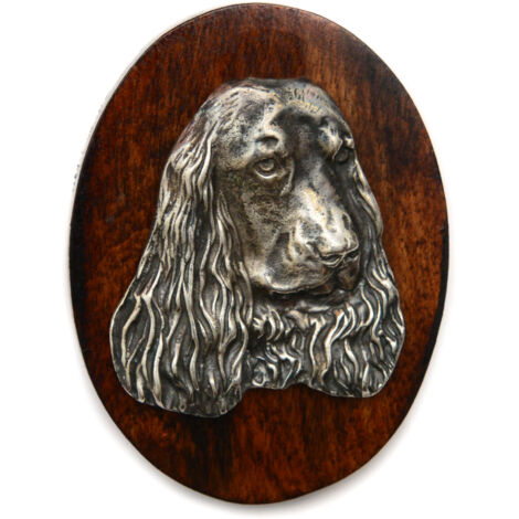 Cocker Spaniel anglais I - broche d'exposition, clip de numéro de départ, badge pour chien par Art-Dog
