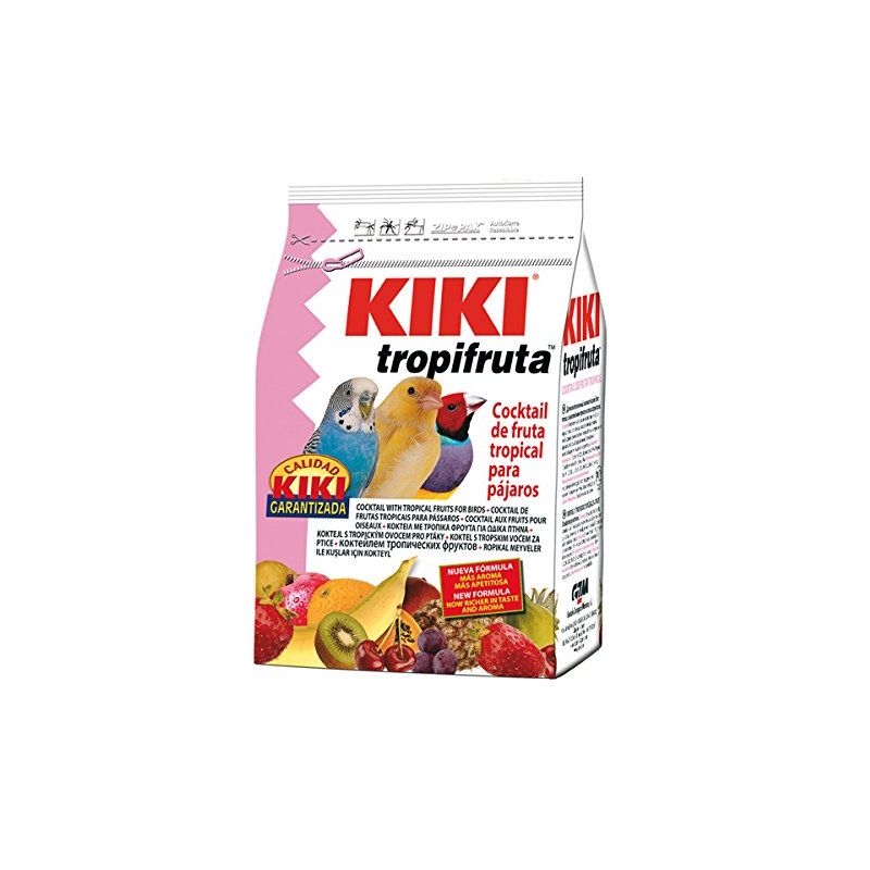 

Cocktail de Frutas para Pájaros TROPIFRUTA PAQUETE 150 GR. - Kiki