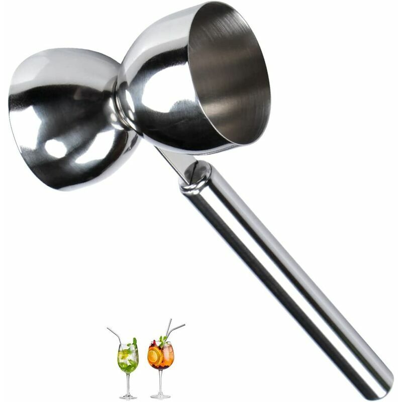 Cocktail Jigger Misura 25/35ml Doppio misurino per...